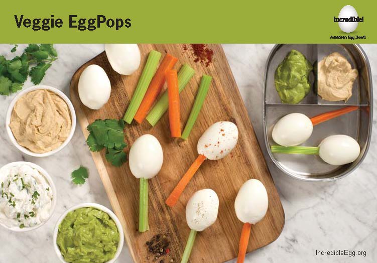 Veggie Egg Pops Recipe Cards